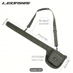 TUBE LEOFISHING POUR CANNE 8' à 9'