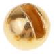 BILLE TUNGSTENE FENDUE OR X 10 DE 3 mm